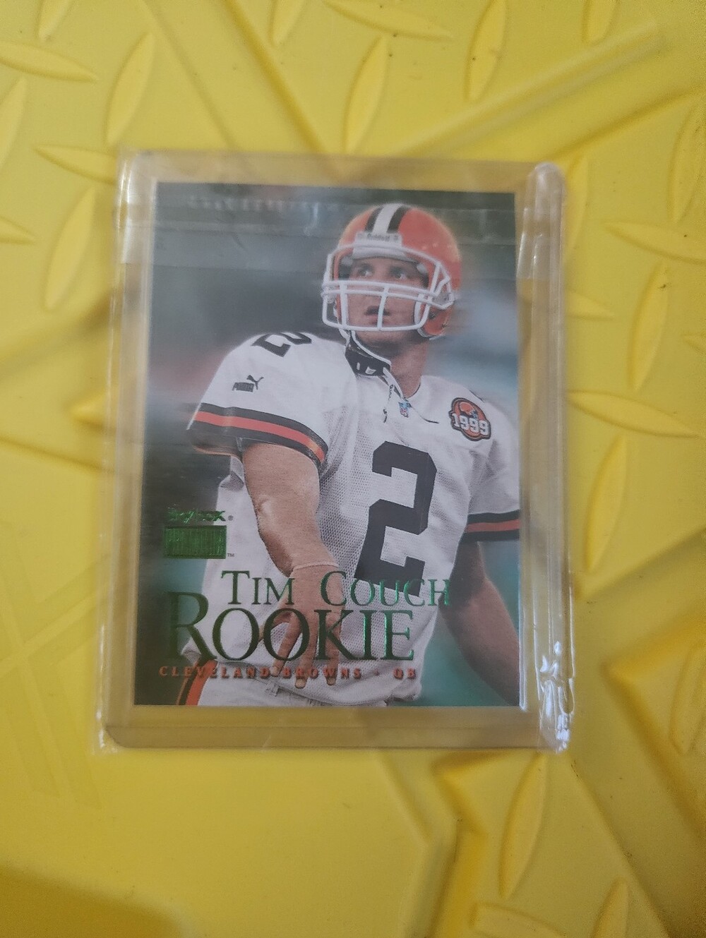 1999 SkyBox Premium #213 Tim Couch Rookie Card Cleveland Browns